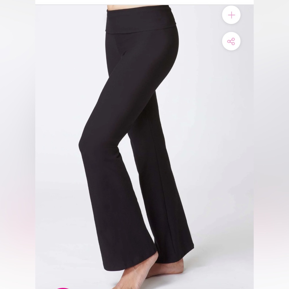 TLC Sport UK Brand Yoga Fitness Bootcut Super Compression Pant